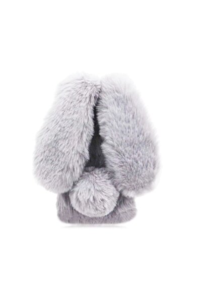 SOHO Plush Rabbit Case Compatible with Samsung Galaxy A73 5G, Grey