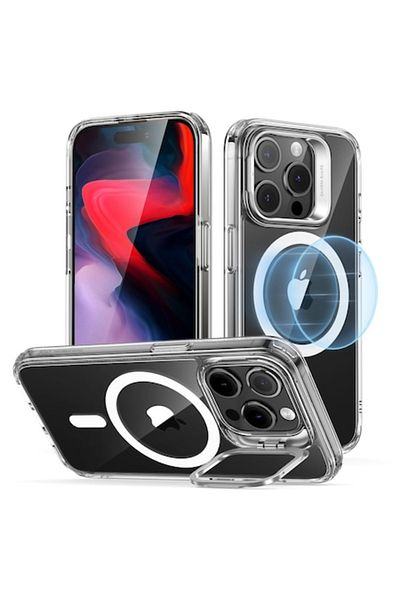 OEM High Protection Case for iPhone 15 Pro, Premium, B1045, Thermoresistant plastic, Crystal Clear