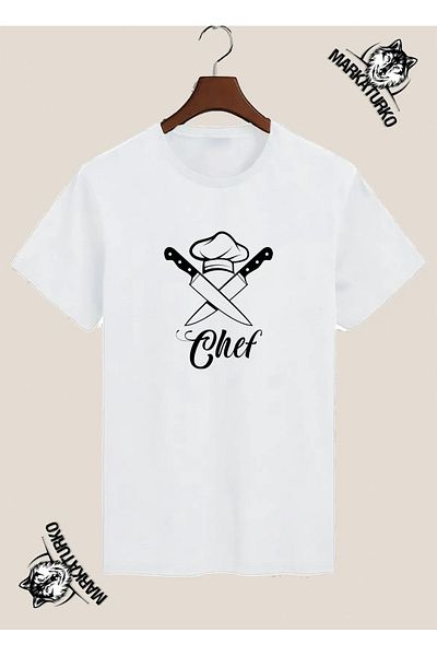 MarkaTurko Chef Chef Special Design Printed Tshirt 809-21