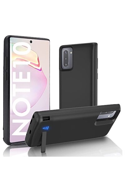 OEM Husa pentru Samsung Galaxy Note 10 4G/Note 10 5G cu Baterie de 5000mAh, Techsuit Power Pro, Black