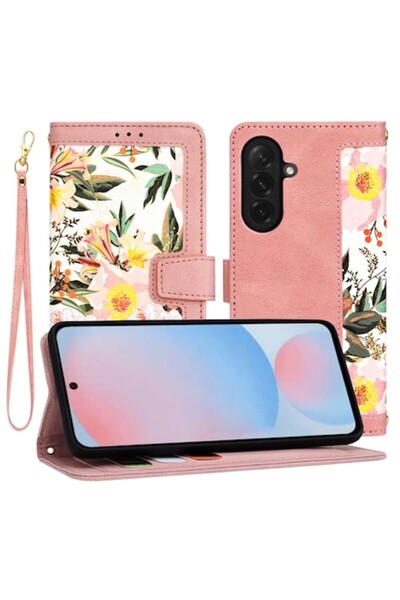 Techsuit Husa pentru Samsung Galaxy A56 5G, H78, Piele ecologica, Sweetheart ...