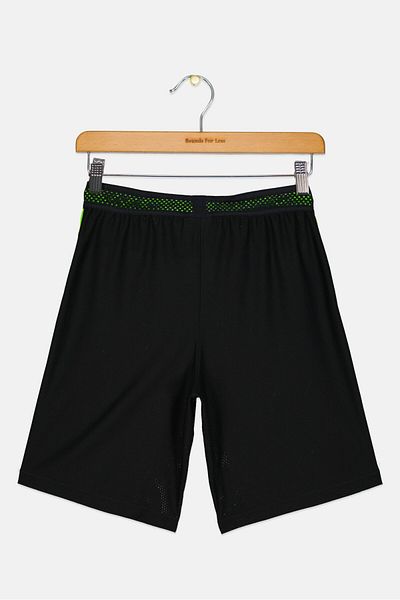 Nike Kids Boy Brand Logo Running Shorts, Black