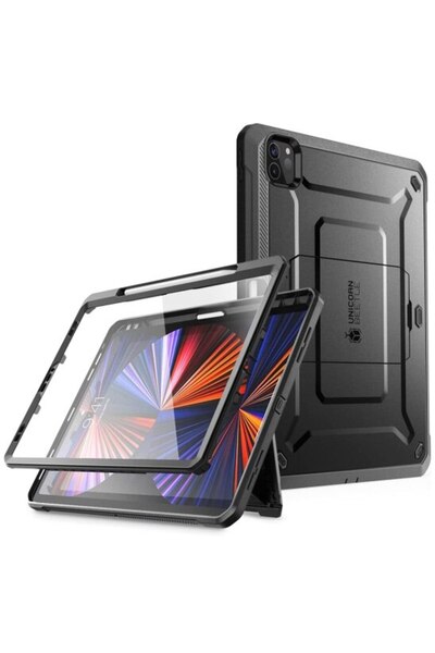 Supcase Husă de protecție Unicorn Beetle Pro cu suport pentru stilou pentru Apple iPad Pro 11 (2021/2022), neagră