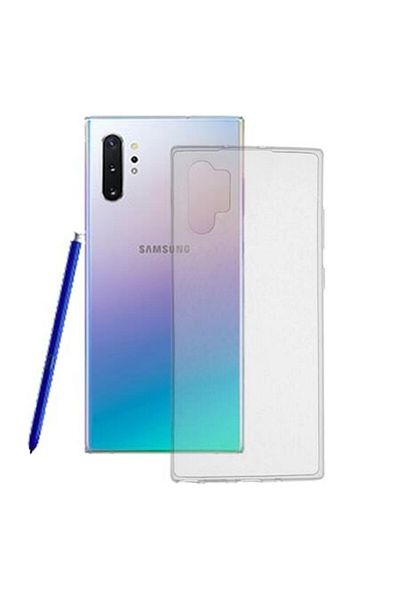 OEM Husa pentru Samsung Galaxy Note 10 Plus/Note 10 Plus 5G, Techsuit Clear Silicone, Transparent