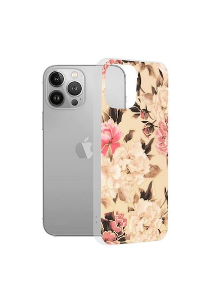 OEM Husă de protecție pentru iPhone 13 Pro Max, Premium, B2536, plastic termorezistent, Mary Berry Nude