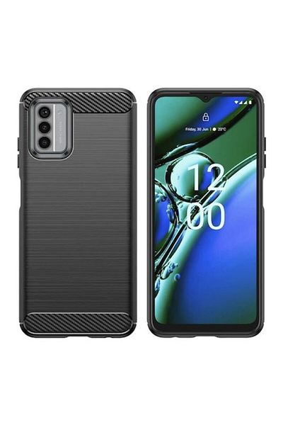 OEM High-Protection Case for Nokia G42, Grip Pro, B1210, Thermoresistant Plastic, Intense Darkness