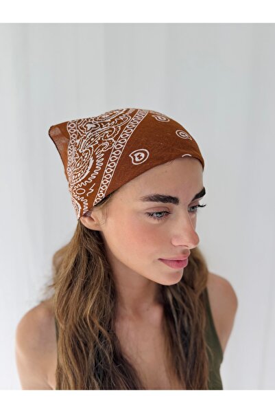 Retrobird Γυναικεία Μπαντάνα Καφέ