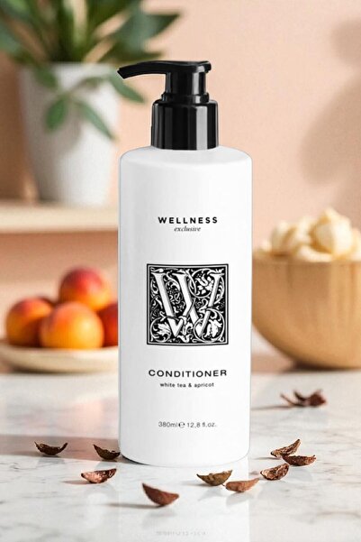 Wellness Exclusive White Tea & Apricot Conditioner 380 ml – Beyaz Çay ve Kayısı Özlü Saç Bakım Kremi