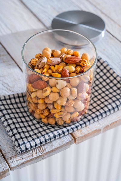 ACAR برطمان زجاجي بغطاء معدني من بيورلاين - 10 سم