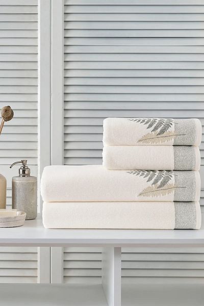 Özdilek COTTON BLISS CREAM-GREEN ΚΑΛΥΤΕΡΟ ΣΕΤ