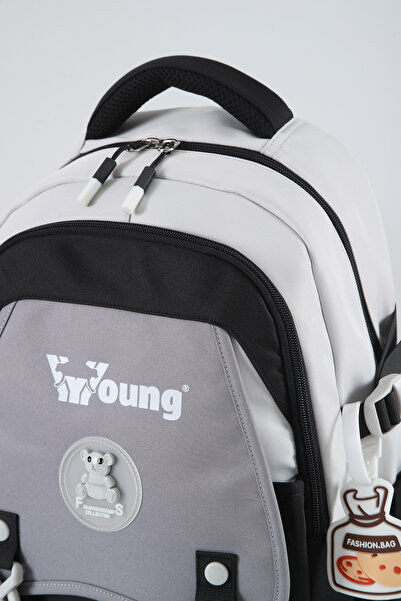 ÇÇS Waterproof Fabric Children's Multi-Eye Orthopedic Backpack School Bag 51940