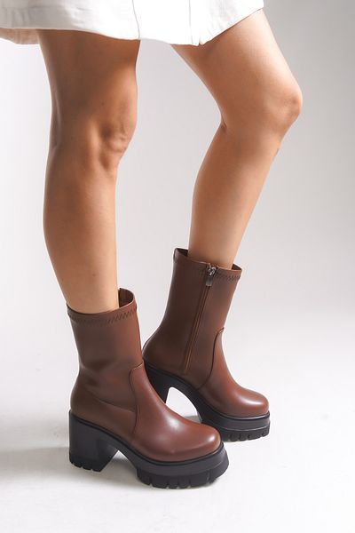 Riccon Voranethis Women's Boots 0012635 Brown Skin