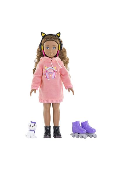 COROLLE MUSIC AND FASHION SET DOLL MELODY 28CM