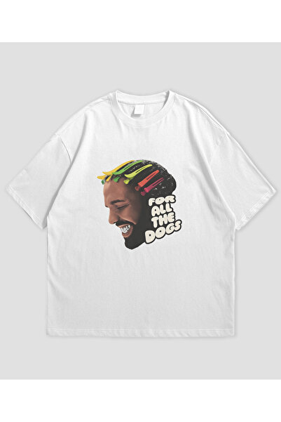 SVART WEAR تي شيرت للجنسين بتصميم كبير الحجم