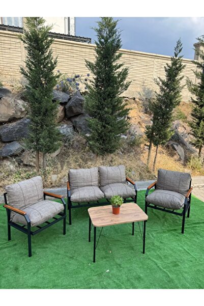 Huga Metal Alya Bahçe Takımı, Balkon Mobilyası, Koltuk Takımı, Cafe Mobilyası...