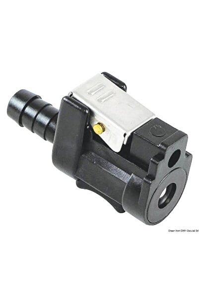 OSCULATI Conector furtun combustibil Yamaha - Conector roată mascul / Adaptor furtun