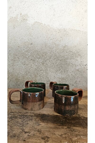 Gökseramik El Yapımı Artisan Seramik Kahve Fincanı, Kupa