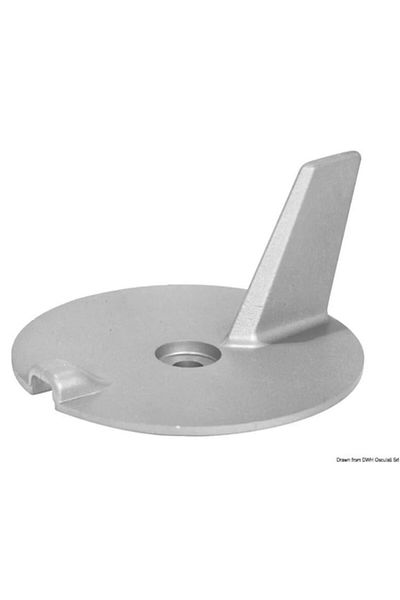 OSCULATI Anod cu Aripioare pentru Motoare Yamaha 25-60 Cp in 4 Timpi, Aluminiu, Diametru 95 mm
