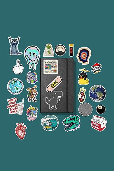 MS Major Selection مجموعة ملصقات عشوائية مختلطة/ملصق دفتر ملاحظات Bullet Jour...