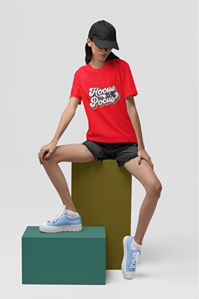 ArtYus Unisex muškarci/žene Hokus Pokus šareno Štampano Oversize kroj 100% pa...