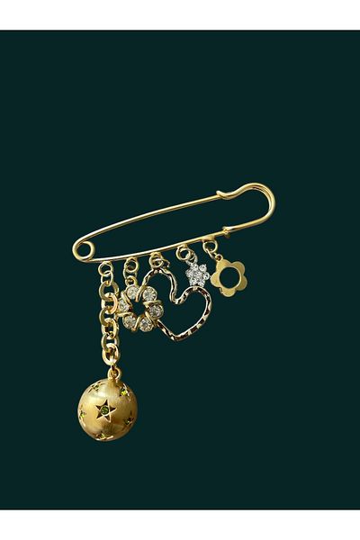Charming Golden Spell Bag Charm Bag Accessory