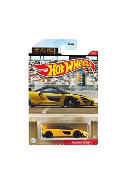 HOT WHEELS 1/4 Mile Kings Kısa Mesafe Yarış Arabaları McLaren Senna GYN21 GRP28