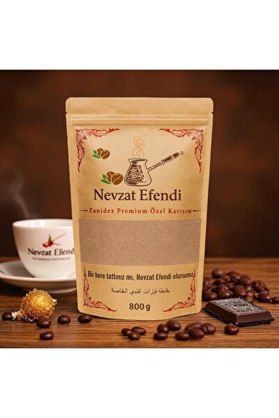 Nevzat Efendi Zanidex Premium 800g – Özel Karışım Kahve