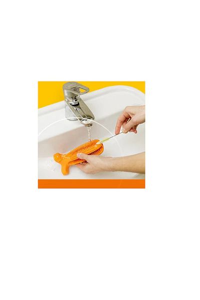 OEM Set 3 piese pentru ingirjire dentara caini Dog, jucarie,periuta si pasta de dinti,talie mica