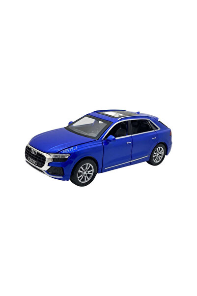 JPT Macheta metal Audi Q8 albastru replica 1:32 sunet si lumini