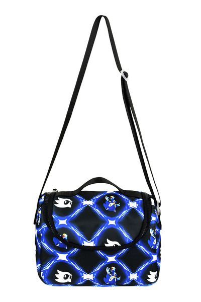 BGT BEGATİ Soni̇c Patterned Triple Children's Primary School Bag Special Fabric (Bag.Thermal Lunch.Pencil Holder)