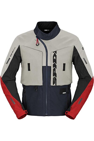 Spidi FRONTIER TEX CEKET MAVİ KIRMIZI