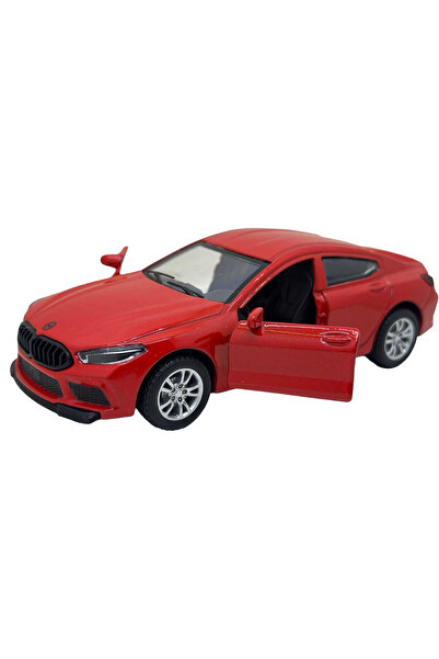 JPT Macheta Metal BMW M4 1:32 replica rosu usi deschise, lumini si sunete