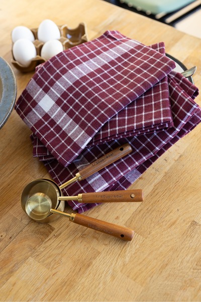 KOZATEX 4'LÜ MUTFAK KURULAMA BEZİ & MUTFAK PEÇETESİ & MUTFAK HAVLUSU