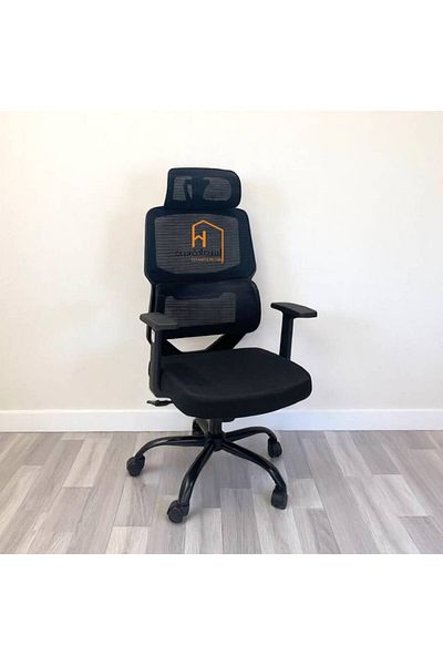 Al Saada Home Swivel Office Chair 126×70×66 - Black