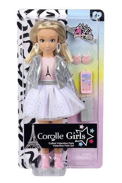 COROLLE PARIS FASHION WEEK SET VALENTINE DOLL 28CM