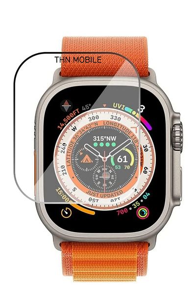 THN MOBILE Smart Watch t 800 Ultra Smart Watch Shatterproof Flexible Nano Protector (2 Pcs)