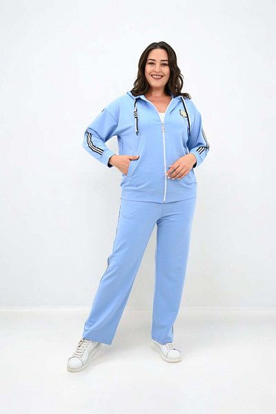 Bigsize Trening dama marimi mari 8150-24 - Bleu, 3XL