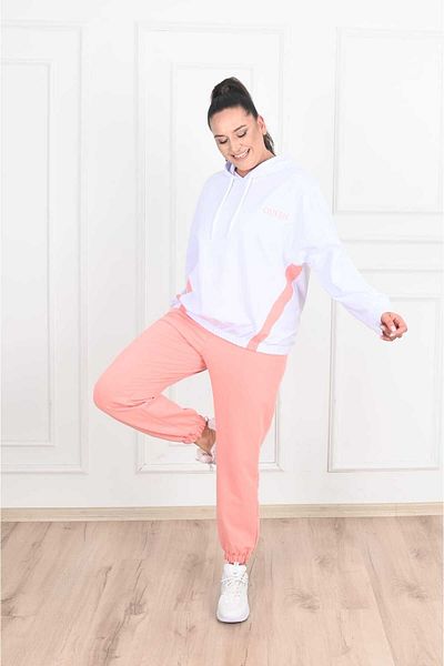 Bigsize Trening dama marimi mari Queen 3457-23 - Pudra, XL