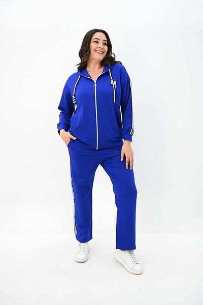 Bigsize Trening dama marimi mari 8150-24 - Albastru, 5XL