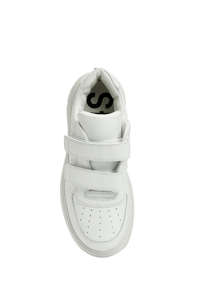 Acne Studios Steffey U Friend Raise Beyaz Kadın Deri Sneaker