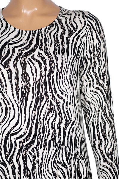 Barem Women's Funda Waist Basene Gathered Combed Cotton Black Dress D54