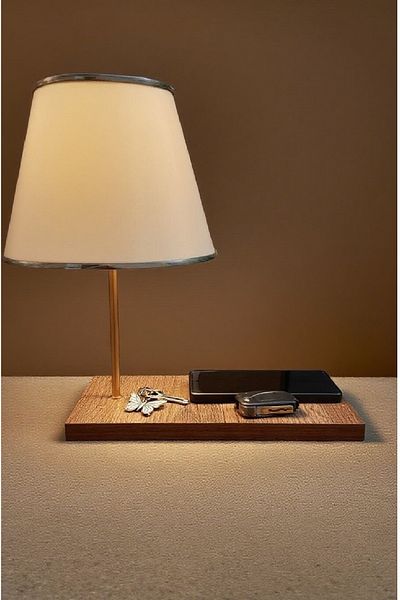 571 Store Decorative Table Lamp Shade Mdf Foot Fabric Head