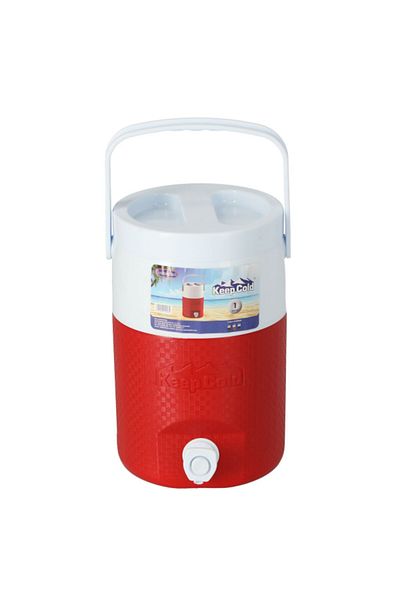 Cosmoplast Keep Cold BPA-Free Cooler Jug with Handle 1 Gal