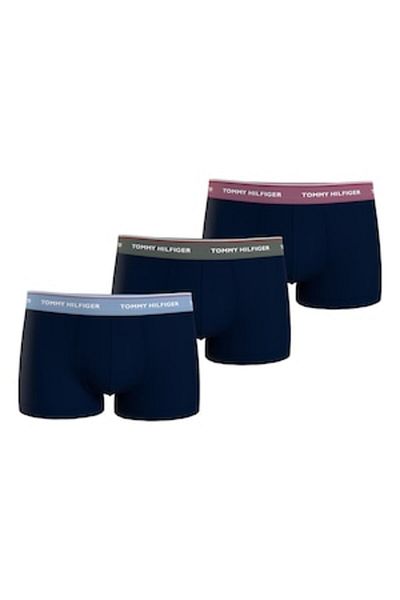 Tommy Hilfiger , Set de boxeri cu banda cu logo in talie - 3 perechi