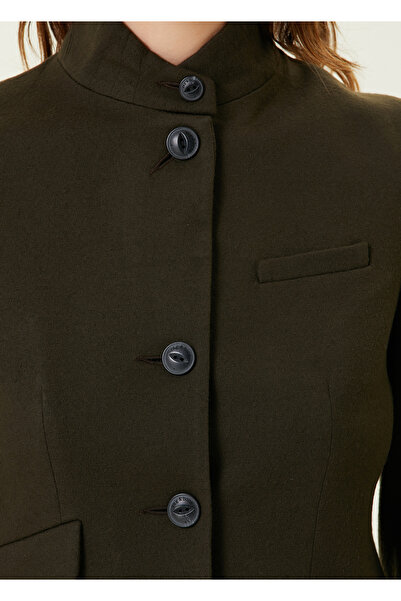 RAG&BONE Haki Dik Yaka Yün Blazer