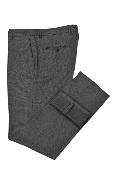KAMER Erkek Klasik Pilesiz Kumaş Pantolon P1153 BGL-ST04741
