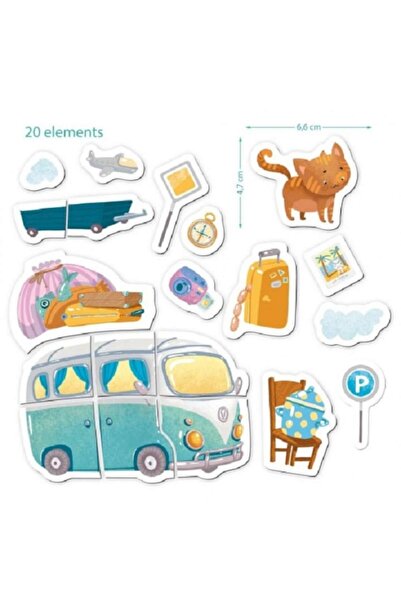 Dodo Joc magnetic Traveller cat,