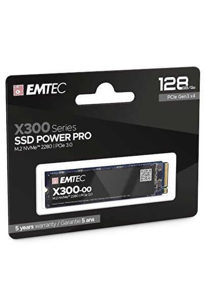 Emtec SSD диск X300 Power Pro ECSSD128GX300, 128 GB, M.2 2280, PCI-E x4 Gen3 ...
