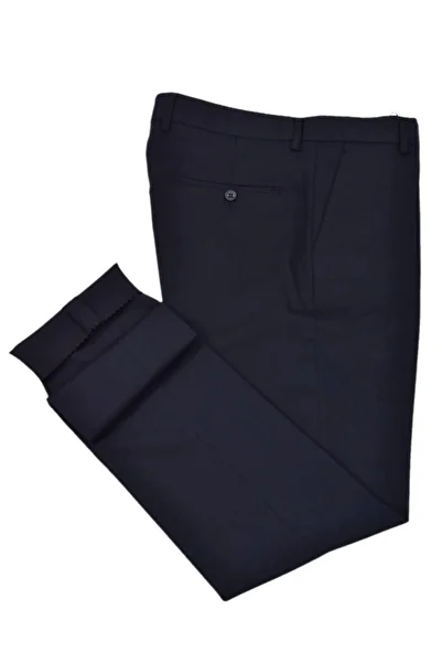 KAMER Men's Classic Pleatless Fabric Trousers P1175 Bgl-St04757
