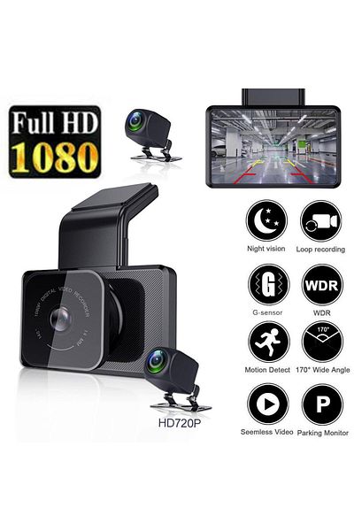 Xytronic كاميرا مراقبة سيارة DVR سهلة القيادة من Xytronics